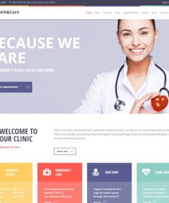 health website design service