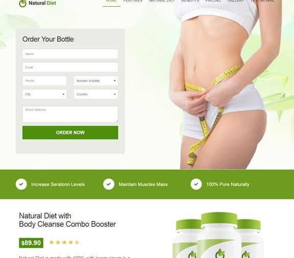 diet website design service