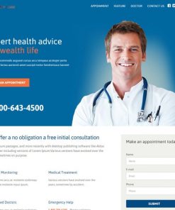 clinic website design service