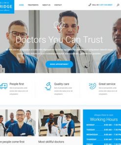 medical clinic website design service