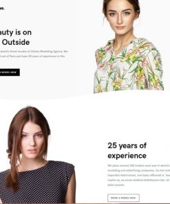 model agency web design service