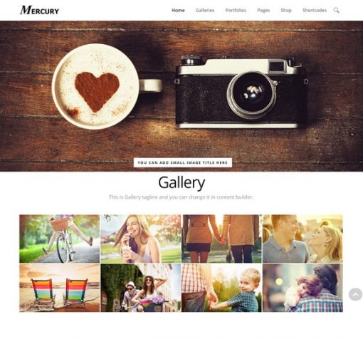 photographer web design service