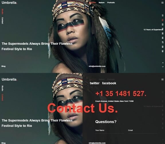 photographer web design service