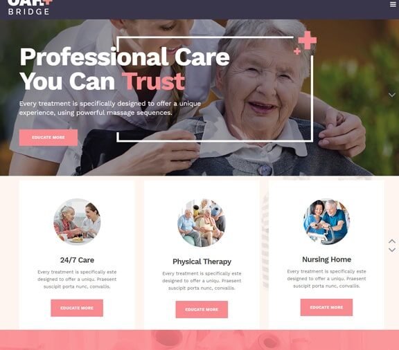 Psychotherapy web design service