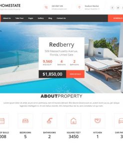 real estate website design service