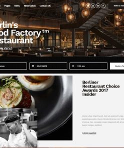 restaurant website design service