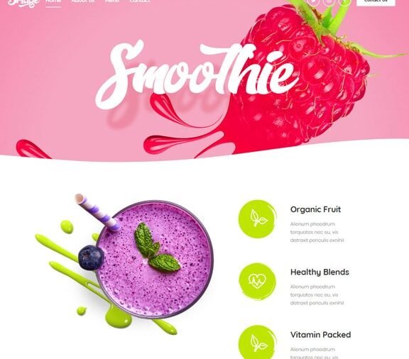 restaurant website design service