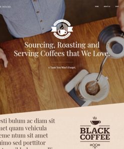 coffee website design service