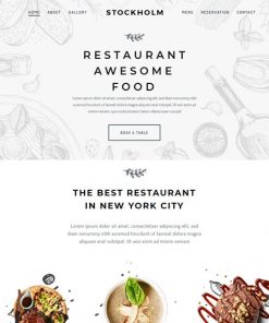 restaurant website design service