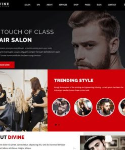 web design service for beauty salon