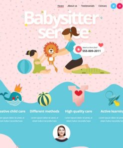 Babysitter Services Web Design