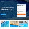 Pool Cleaning Services web design