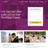 Wedding Venue Services web design