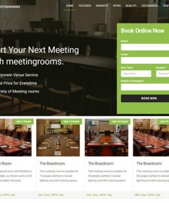 Meeting Room Services web design