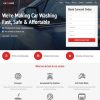 Car Wash Services web design