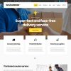 Courier Services web design