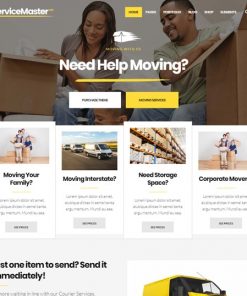 Moving Services web design