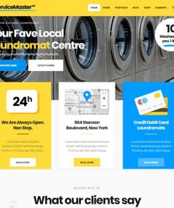 Laundry Services web design