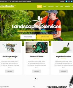 Gardener Services web design