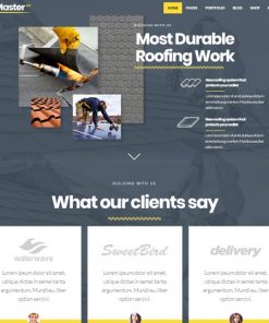 roofing service web design