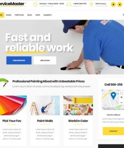 wall paint service web design