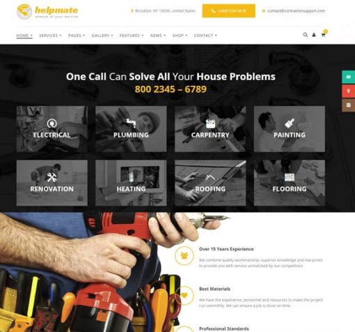 handyman service web design