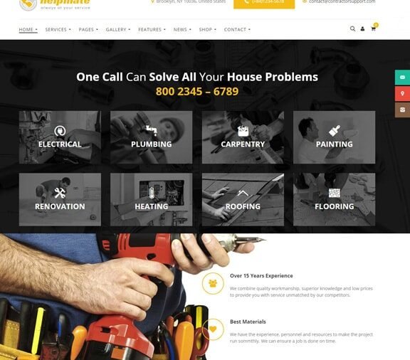 handyman service web design