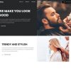 Barber Service Web Design