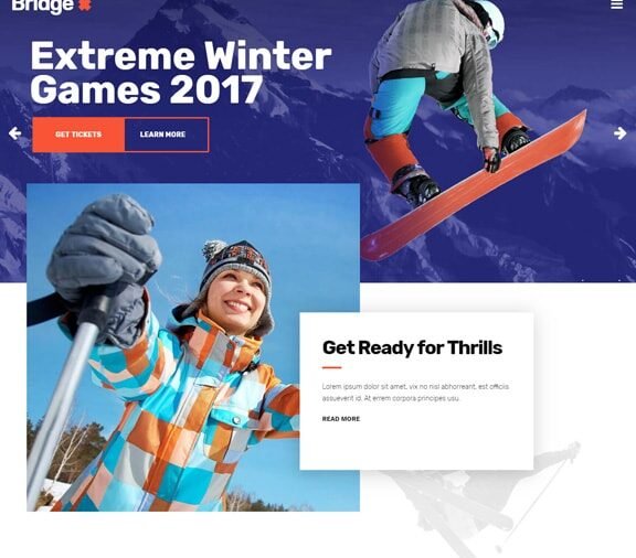 Winter Sports Web Design Services