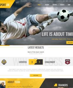 Football Web Design Services