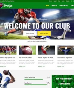 Football Club Web Design Services