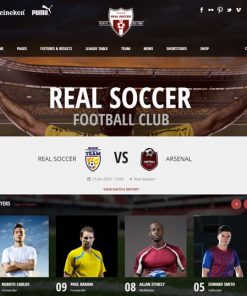 Soccer Club Web Design Services