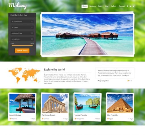 Travel Agency Web Design Services