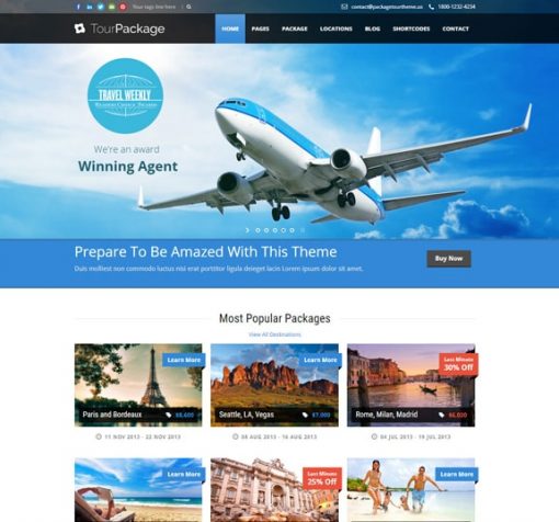 Travel Agency Web Design Services