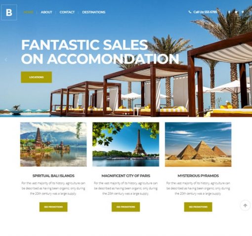 Web Design Services for Travel and Tourism