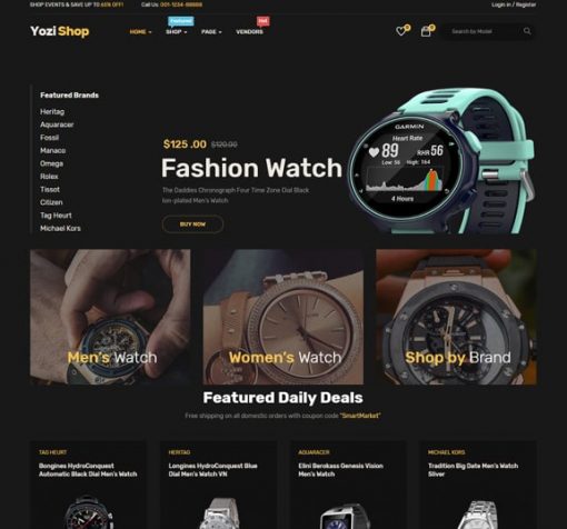 watch ecommerce store website design service