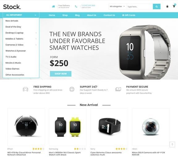 ecommerce store website design service