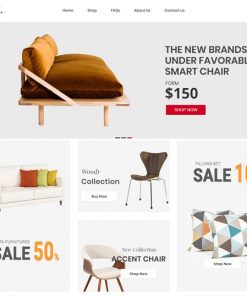 furniture ecommerce store website design service