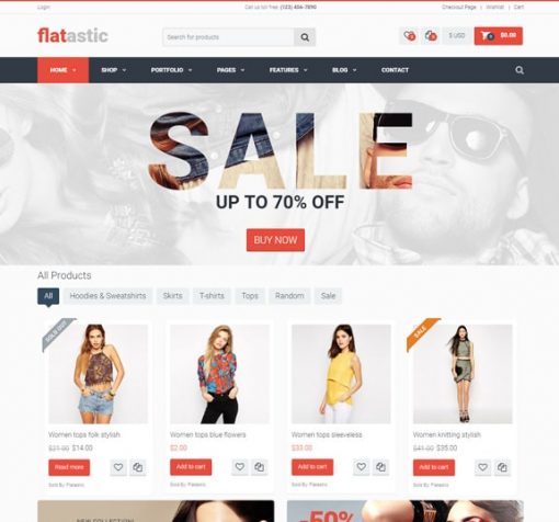 fashion ecommerce website design service