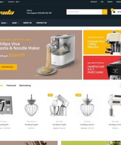 home appliances ecommerce website design service