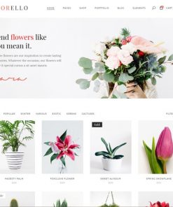 flower ecommerce website design service