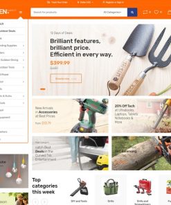 garden ecommerce website design service