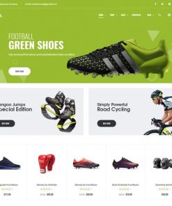 sports ecommerce website design service