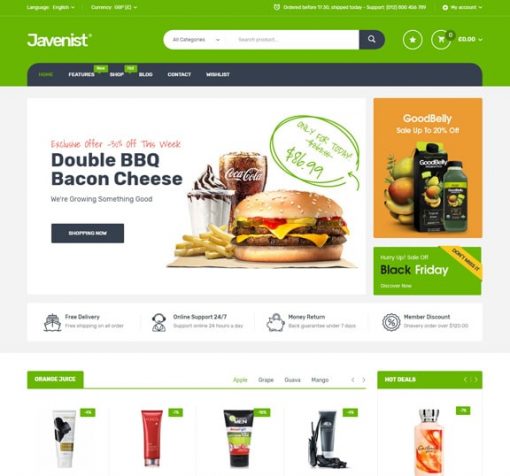 organic ecommerce website design service