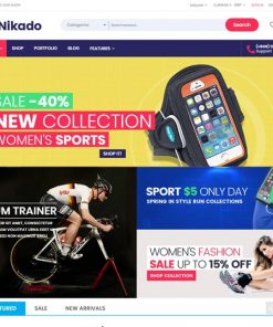 sports ecommerce store website design service